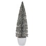 Decorative Figure Christmas Tree Silver Plastic 10 x 38 x 10 cm (6 Units) by Krist+, Christmas - Ref: S3627309, Price: 39,94 ...