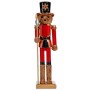 Figura Decorativa Cascanueces Oso Marrón Negro 16,5 x 60 x 13,5 cm (4 Unidades) de Krist+, Navidad - Ref: S3627332, Precio: 7...