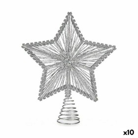 Estrela de Natal Prateado Aço Plástico 20 x 5 x 25 cm (10 Unidades) de Krist+, Natal - Ref: S3627337, Preço: 47,65 €, Descont...