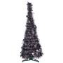 Árbol de Navidad Antracita Espumillón 38 x 38 x 105 cm (6 Unidades) de Krist+, Navidad - Ref: S3627345, Precio: 91,61 €, Desc...