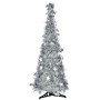 Árvore de Natal Prateado Enfeite Cintilante 38 x 38 x 150 cm (6 Unidades) de Krist+, Natal - Ref: S3627346, Preço: 93,93 €, D...