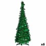 Árbol de Navidad Verde Espumillón 38 x 38 x 150 cm (6 Unidades) de Krist+, Navidad - Ref: S3627349, Precio: 93,93 €, Descuent...