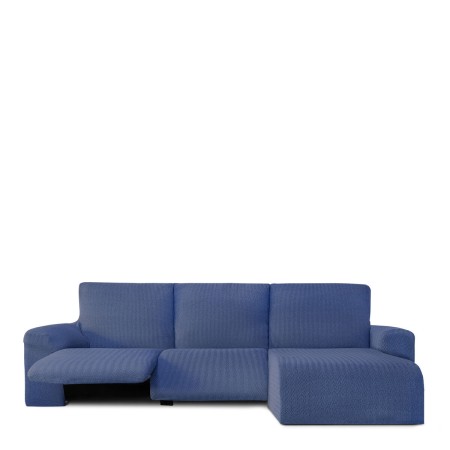 Funda para chaise longue de brazo corto derecho Eysa JAZ Azul 120 x 120 x 360 cm de Eysa, Sofás - Ref: D1607233, Precio: 200,...