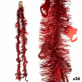 Ghirlanda di Natale Tinsel Cappe Rosso Plastica 12 x 12 x 200 cm (36 Unità) di Krist+, Natale - Rif: S3627359, Prezzo: 45,31 ...