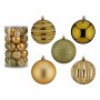 Lot de boules de Noël Vert Doré PVC 8 x 9 x 8 cm (4 Unités) de Krist+, Noël - Réf : S3627418, Prix : 54,18 €, Remise : %