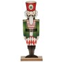 Figurine Décorative Casse-Noisette Noir Rouge Vert Bois 8 x 40 x 15 cm (12 Unités) de Krist+, Noël - Réf : S3627442, Prix : 2...