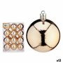 Set of Christmas balls champagne PVC 6 x 7 x 6 cm (12 Units) by Krist+, Christmas - Ref: S3627461, Price: 57,18 €, Discount: %