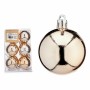 Set de Bolas de Navidad Champagne Plástico 5 x 6 x 5 cm (12 Unidades) de Krist+, Navidad - Ref: S3627462, Precio: 27,78 €, De...