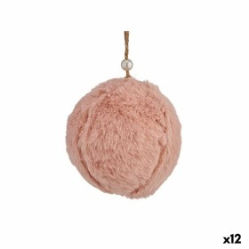 Bola de Natal Peluche Rosa-escuro 8 x 8 x 8 cm (12 Unidades) de Krist+, Natal - Ref: S3627501, Preço: 20,32 €, Desconto: %