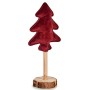 Albero di Natale Poliestere Rosso Granato Legno 9,5 x 32 x 13 cm (12 Unità) | Tienda24 - Global Online Shop Tienda24.eu