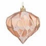 Set of Christmas balls Diamond Copper Plastic Ø 8 cm (12 Units) by Krist+, Christmas - Ref: S3627580, Price: 48,70 €, Discoun...