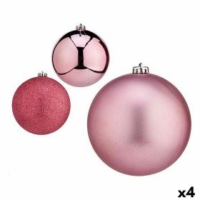 Weihnachtskugeln-Set Rosa 15 x 16 x 15 cm (4 Stück) von Krist+, Weihnachten - Ref: S3627613, Preis: 52,76 €, Rabatt: %