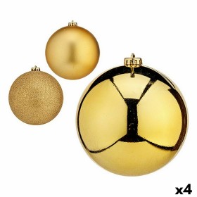 Set of Christmas balls Golden Plastic Ø 15 cm (4 Units) by Krist+, Christmas - Ref: S3627616, Price: 52,76 €, Discount: %