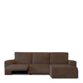 Funda para chaise longue de brazo corto derecho Eysa JAZ Marrón 120 x 120 x 360 cm de Eysa, Sofás - Ref: D1607237, Precio: 20...