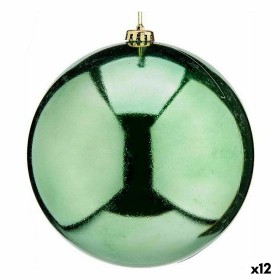 Bola de Natal Verde Plástico 20 x 20 x 20 cm (12 Unidades) de Krist+, Natal - Ref: S3627653, Preço: 62,18 €, Desconto: %