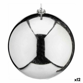 Boule de Noël Argenté Plastique 20 x 21 x 20 cm (12 Unités) de Krist+, Noël - Réf : S3627655, Prix : 51,52 €, Remise : %