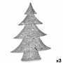 Decorative Figure Christmas Tree Metal Silver 12 x 59,5 x 48,5 cm (3 Units) | Tienda24 - Global Online Shop Tienda24.eu