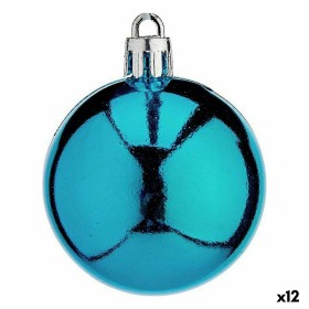 Conjunto de bolas de Natal Azul Plástico 5 x 6 x 5 cm (12 Unidades) de Krist+, Natal - Ref: S3627700, Preço: 27,78 €, Descont...