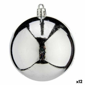 Conjunto de bolas de Natal Prateado Plástico 8 x 9 x 8 cm (12 Unidades) de Krist+, Natal - Ref: S3627707, Preço: 55,30 €, Des...