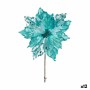 Decorative Flower Blue Plastic 32 x 48 x 32 cm (12 Units) by Krist+, Christmas - Ref: S3627771, Price: 27,83 €, Discount: %