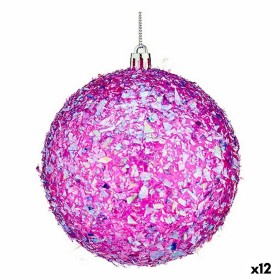 Lot de boules de Noël Violet 10 cm (12 Unités) de Krist+, Noël - Réf : S3627793, Prix : 50,61 €, Remise : %