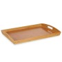 Tray Brown Bamboo 38 x 6 x 58 cm (6 Units) by Kinvara, Plates and dishes - Ref: S3627811, Price: 76,85 €, Discount: %