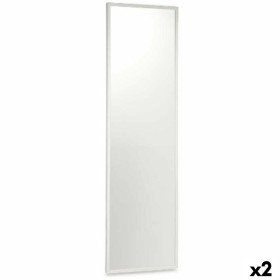 Espelho de parede Alexandra House Living Branco Madeira de mangueira 10 x 68 x 51 cm | Tienda24 - Global Online Shop Tienda24.eu