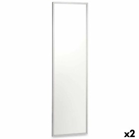 Wall mirror Silver MDF Wood 40 x 142,5 x 3 cm (2 Units) by Gift Decor, Wall-Mounted Mirrors - Ref: S3627894, Price: 70,51 €, ...