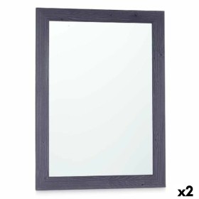 Wandspiegel 60 x 80 cm Holz MDF Blau (2 Stück) von Gift Decor, Wandspiegel - Ref: S3627904, Preis: 66,28 €, Rabatt: %