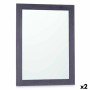 Specchio da parete 60 x 80 cm Legno MDF Azzurro (2 Unità) di Gift Decor, Specchi da parete - Rif: S3627904, Prezzo: 66,28 €, ...