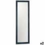 Wall mirror Blue MDF Wood 48 x 150 x 2 cm (2 Units) | Tienda24 - Global Online Shop Tienda24.eu