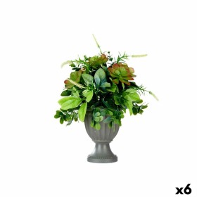 Plante décorative Verre Plastique 25 x 36 x 25 cm (4 Unités) de Ibergarden, Plantes artificielles - Réf : S3627916, Prix : 57...