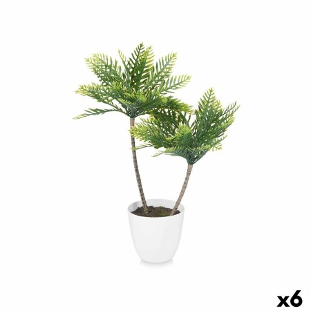 Planta Decorativa Palmera Plástico 36 x 55,5 x 24 cm (6 Unidades) | Tienda24 - Global Online Shop Tienda24.eu