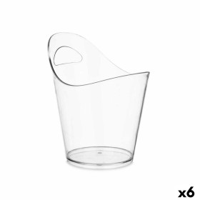 Ice Bucket Transparent Plastic 5 L (6 Units) by Kinvara, Ice buckets and tongs - Ref: S3627932, Price: 41,64 €, Discount: %