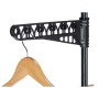 Clothes Line Black Natural Iron 82 x 165 x 59 cm by Kipit, Indoor Airers - Ref: S3627935, Price: 22,94 €, Discount: %