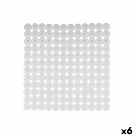 Tapis de Douche Antidérapant Transparent PVC 54 x 54 x 1 cm (6 Unités) de Berilo, Accessoires de douche - Réf : S3627990, Pri...