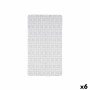 Non-slip Shower Mat Frames Transparent PVC 67,7 x 38,5 x 0,7 cm (6 Units) by Berilo, Shower accessories - Ref: S3627998, Pric...