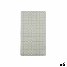 Non-slip Shower Mat Frames Grey PVC 67,7 x 38,5 x 0,7 cm (6 Units) by Berilo, Shower accessories - Ref: S3628002, Price: 32,7...