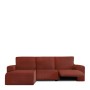 Housse pour chaise longue accoudoir long gauche Eysa JAZ Rouge foncé 120 x 120 x 360 cm de Eysa, Housses de canapé - Réf : D1...