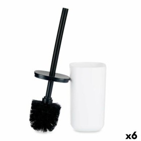 Toilet Brush White polystyrene 9,6 x 35 x 9,6 cm (6 Units) by Berilo, Toilet accessories - Ref: S3628030, Price: 26,41 €, Dis...