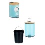 Rubbish bin Blue Metal Bamboo 3 L (4 Units) by Berilo, Wastebaskets - Ref: S3628048, Price: 30,35 €, Discount: %