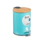 Rubbish bin Blue Metal Bamboo 3 L (4 Units) by Berilo, Wastebaskets - Ref: S3628048, Price: 30,35 €, Discount: %