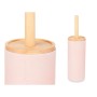 Toilet Brush Pink Wood Resin 10,2 x 38 x 10,2 cm (4 Units) by Berilo, Toilet accessories - Ref: S3628080, Price: 44,87 €, Dis...