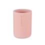 Toothbrush Holder Pink Resin 7,8 x 10,5 x 7,8 cm (6 Units) by Berilo, Stands and dispensers - Ref: S3628096, Price: 19,92 €, ...