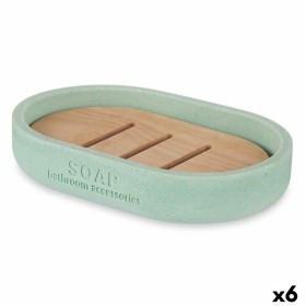 Portasapone Menta Resina Bambù 12,5 x 2,5 x 8,5 cm (6 Unità) di Berilo, Supporti e distributori - Rif: S3628102, Prezzo: 19,9...