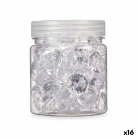 Piedras Decorativas Diamante 150 g Transparente (16 Unidades) de Gift Decor, Piedras decorativas - Ref: S3628314, Precio: 23,...