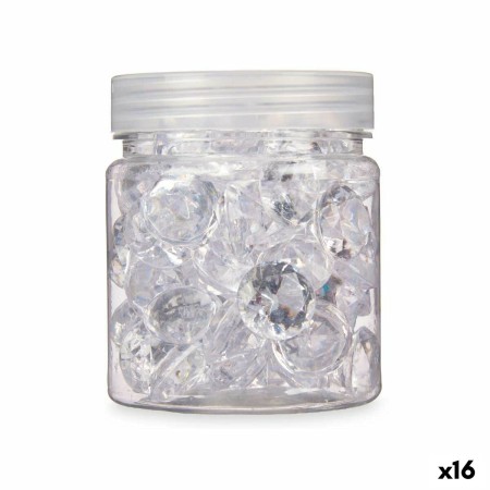 Deko-Steine Diamant 150 g Durchsichtig (16 Stück) von Gift Decor, Dekorative Steine - Ref: S3628314, Preis: 23,60 €, Rabatt: %