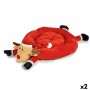 Cama para cães Rena Vermelho 84 x 18 x 97 cm (2 Unidades) de Krist+, Camas - Ref: S3628331, Preço: 76,34 €, Desconto: %