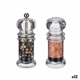 Salière et Poivrière Versa Céramique Dolomite Tulipe 5,5 x 8,5 x 6 cm | Tienda24 - Global Online Shop Tienda24.eu