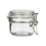 Tarro Transparente Metal Vidrio Silicona 120 ml 11,3 x 7 x 8,3 cm (6 Unidades) de Vivalto, Almacenamiento de alimentos - Ref:...